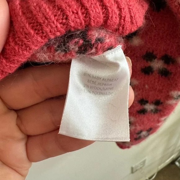 Shrimps Hannie floral geometric knit balloon sleeve jumper sweater size XS - Picture 8 of 8